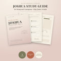 Joshua Bible Book Study Guide by Olive Branch Studies