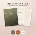 Hosea Bible Book Study Guide by Olive Branch Studies
