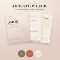 Amos Bible Book Study Guide by Olive Branch Studies