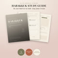 Habakkuk Bible Book Study Guide by Olive Branch Studies