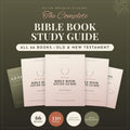 The Complete Bible Book Study Guide, all 66 books, Old and New Testament, by Olive Branch Studies