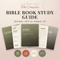 The Complete Bible Book Study Guide, all 66 books, by Olive Branch Studies